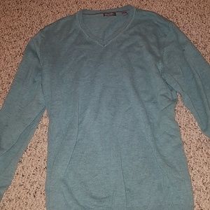 Van Heusen teal sweater